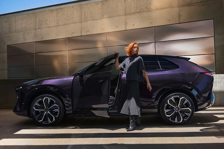 Mazda CX-6e Nightfall Violet Exterior Colour 全新Nightfall Violet車身顏色
