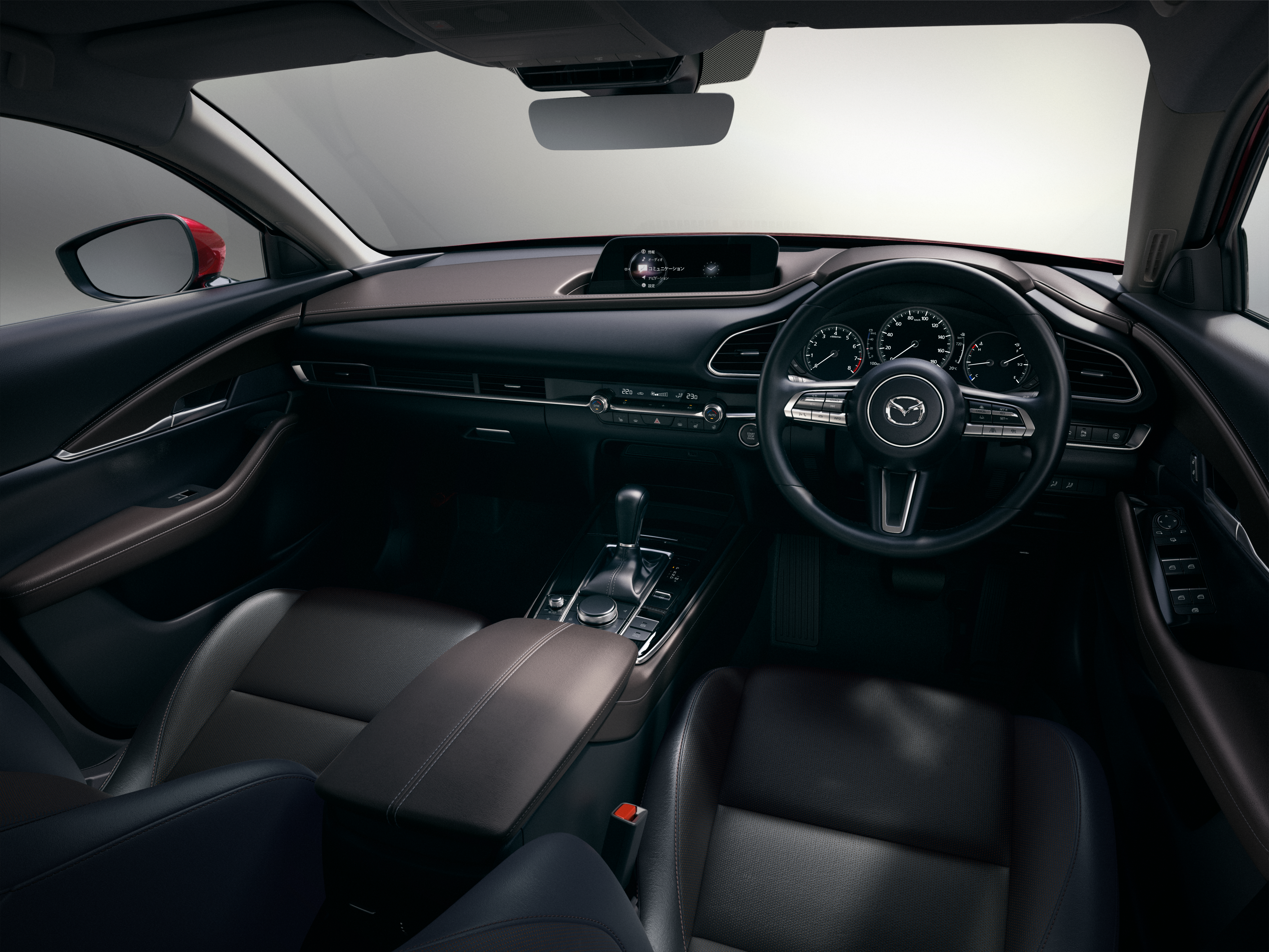 2019 CX 30 360 Interior Black Leather