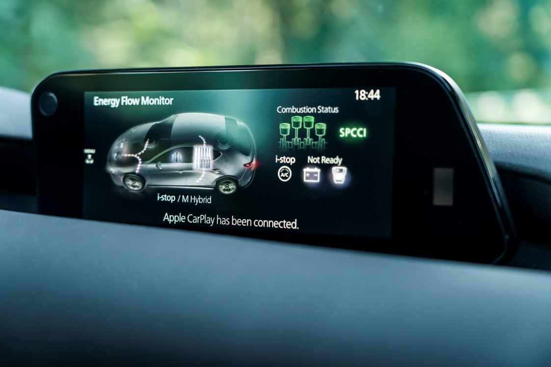 Skyactiv X SPCCI Energy Flow Monitor